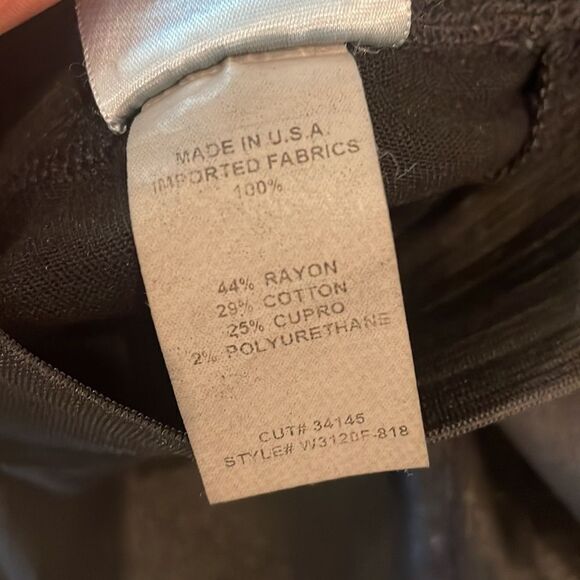 Goldsign Zebra coated black leggings size 27 - Picture 5 of 10